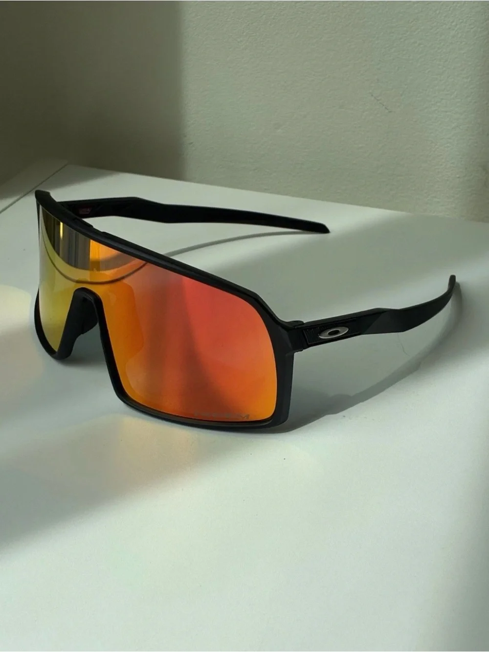 Oakley Sport Sunglasses Black Frame Orange Lens